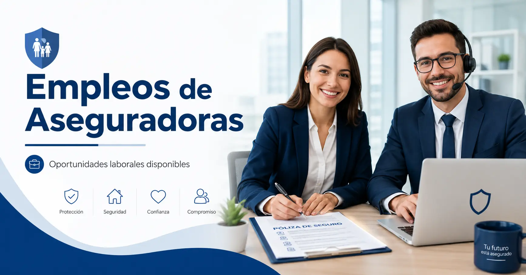 Empleos en aseguradoras: vacantes para atención, ventas y área administrativa